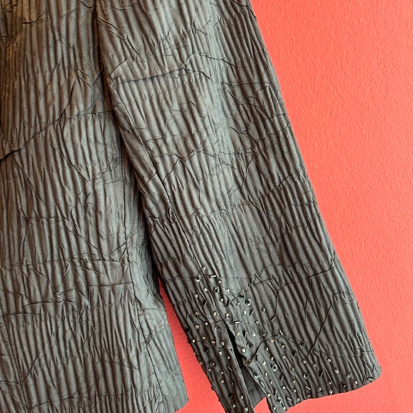 KM Collections  by Milla Bell Black Jacket Size 8 - Picture 3 of 14